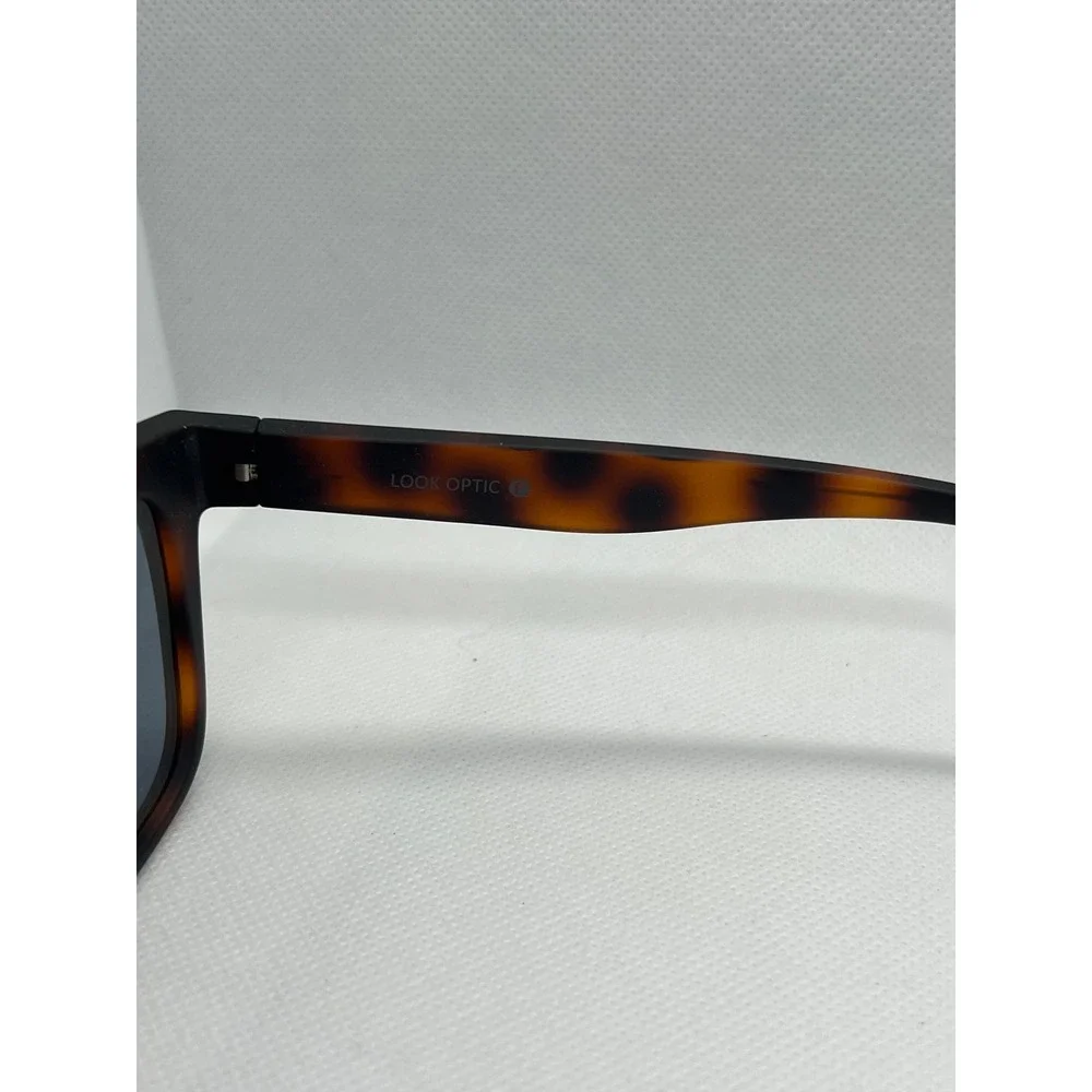 Look Optic Tortoise Sunglasses Square Frame Designer Fashion‎ Shades